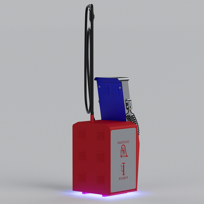 Смарт пост подкачки шин с пылесосом «АЛЬТ» 5000.01 для АЗС (Тебойл). Фото 8