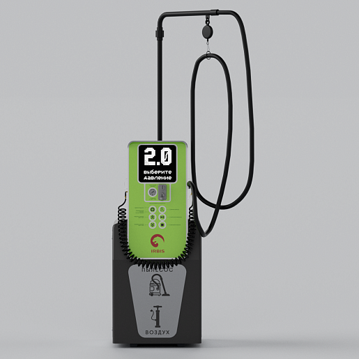 Смарт пост подкачки шин с пылесосом «АЛЬТ» 5000.01 для АЗС (Ирбис). Фото 4