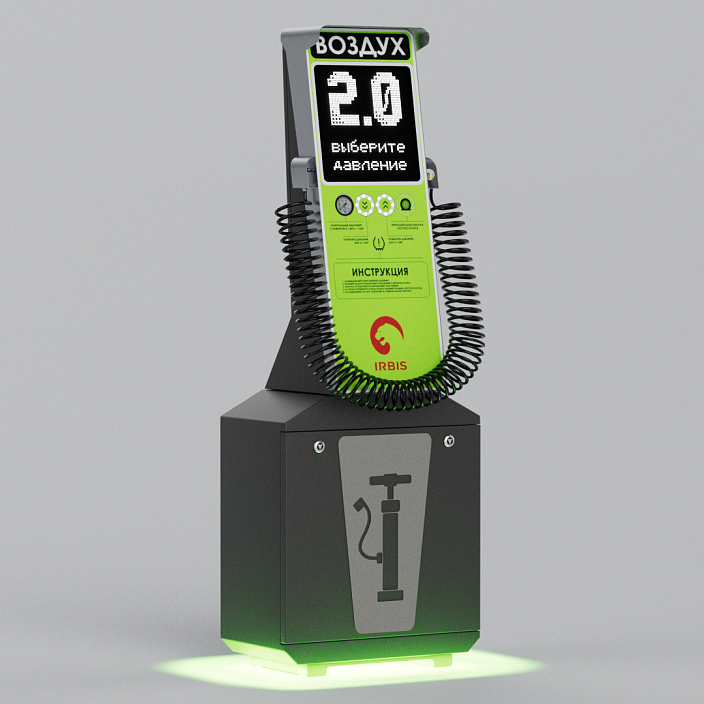 Смарт пост подкачки шин «АРФА» 4000.01 для АЗС ("Ирбис"). Фото 8
