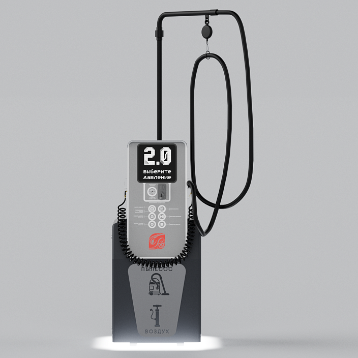 Смарт пост подкачки шин с пылесосом «АЛЬТ» 5000.01. Фото 8