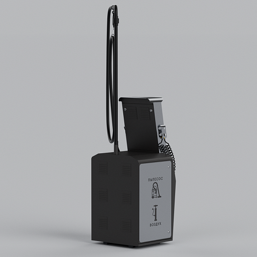 Смарт пост подкачки шин с пылесосом «АЛЬТ» 5000.01 для АЗС (Ирбис). Фото 8