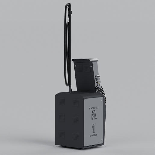 Смарт пост подкачки шин с пылесосом «АЛЬТ» 5000.01 для АЗС (Татнефть). Фото 8