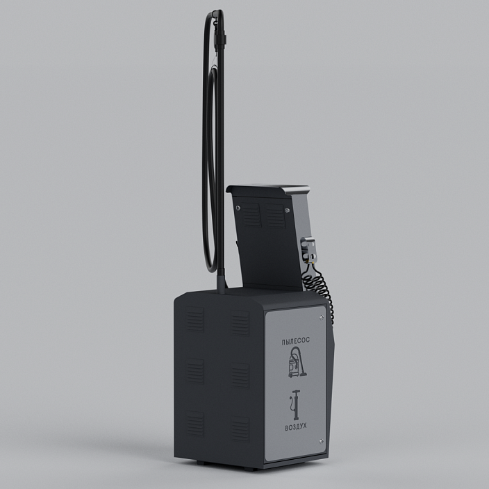 Смарт пост подкачки шин с пылесосом «АЛЬТ» 5000.01 для АЗС (Татнефть). Фото 8