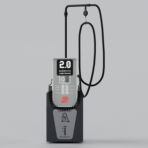 Смарт пост подкачки шин с пылесосом «АЛЬТ» 5000.01. Фото 2