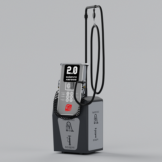 Смарт пост подкачки шин с пылесосом «АЛЬТ» 5000.01. Фото 6