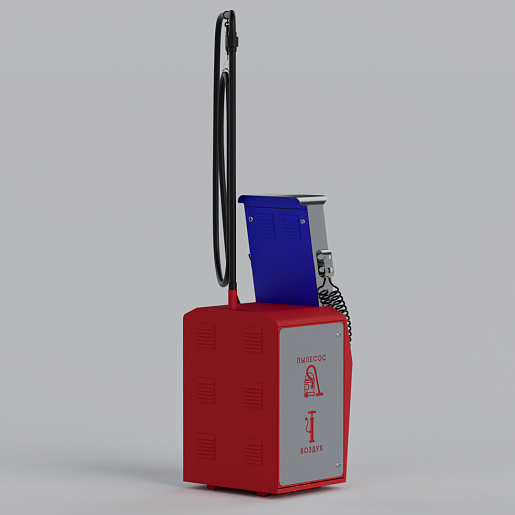 Смарт пост подкачки шин с пылесосом «АЛЬТ» 5000.01 для АЗС (Тебойл). Фото 8