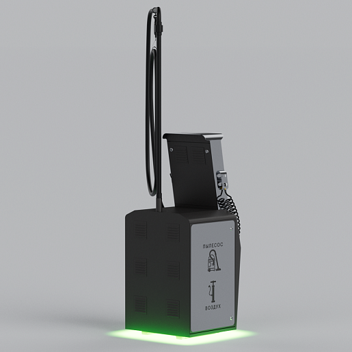 Смарт пост подкачки шин с пылесосом «АЛЬТ» 5000.01 для АЗС (Ирбис). Фото 7