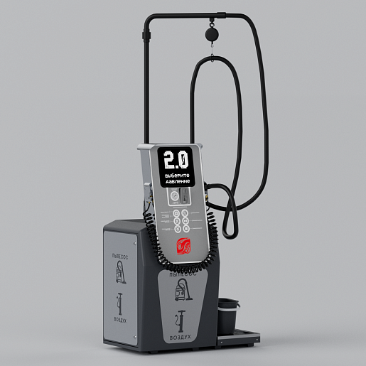 Смарт пост подкачки шин с пылесосом и водой «АЛЬТ» 5000.02 для АЗС. Фото 4