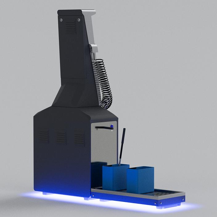 Смарт пост подкачки шин «АРФА» 4000.11 для АЗС (Газпромнефть). Фото 8