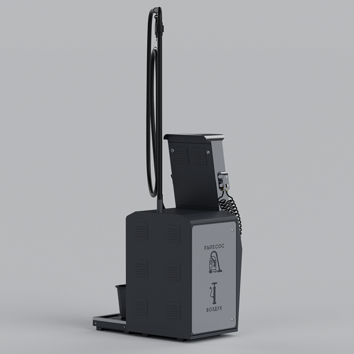 Смарт пост подкачки шин с пылесосом и водой «АЛЬТ» 5000.02 для АЗС. Фото 8